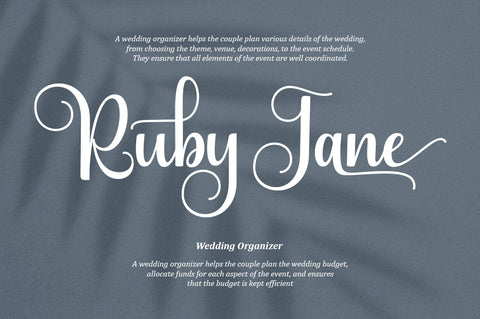 Lilyana Script Font Studio Natural Ink 