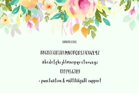 Lilykins Playful Sans Font Font Beck McCormick 