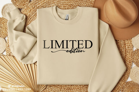 Limited Edition Svg, Inspirational Quote Svg, Positive Quote Svg, Self Love Svg SVG Artinrhythm shop 