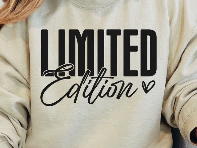 Limited Edition SVG PNG, You Are Enough Svg, Positive Quote Svg, Mental Health Svg, Positive Svg, Motivational Svg, Self Love Svg SVG DesignDestine 
