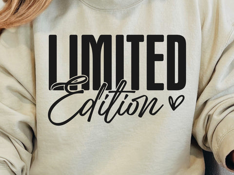 Limited Edition SVG PNG, You Are Enough Svg, Positive Quote Svg, Mental Health Svg, Positive Svg, Motivational Svg, Self Love Svg SVG DesignDestine 