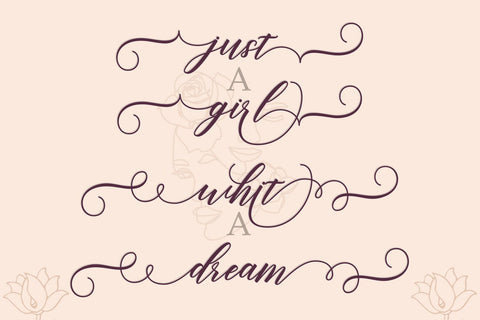 Linda Script Font gatype 