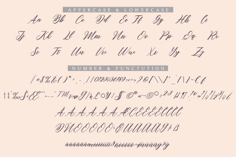 Linda Script Font gatype 