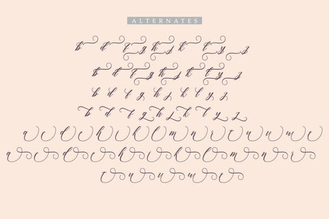 Linda Script Font gatype 