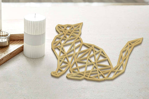 Line Animals Set, Decorative Templates, Laser Cut Files SVG LaserCutano 