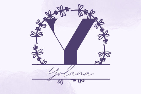 Linea Monogram – Minimal Serif Monogram with Clean Linear Style Font Dm Letter Studio 