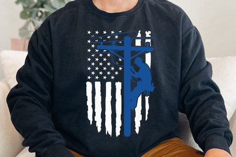 Lineman Electrician SVG, Power Pole svg, Lineman svg, Electrician svg SVG DesignDestine 