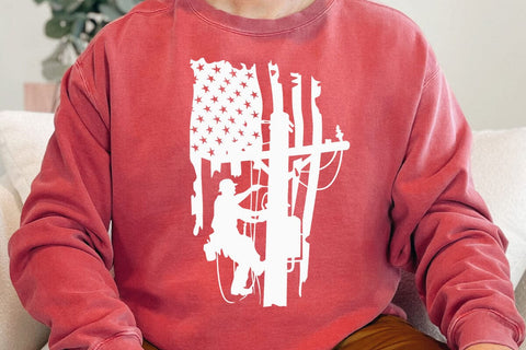 Lineman Electrician SVG, Power Pole svg, Lineman svg, Electrician svg SVG DesignDestine 