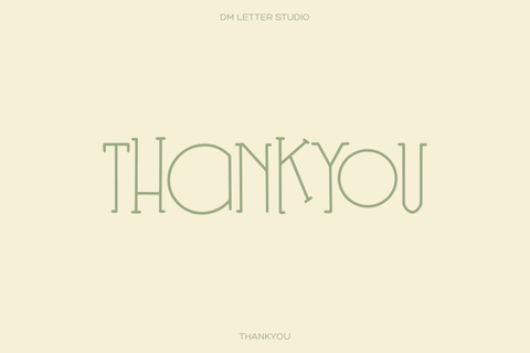 Linova Font Dm Letter Studio 