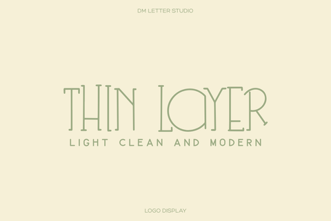 Linova Font Dm Letter Studio 