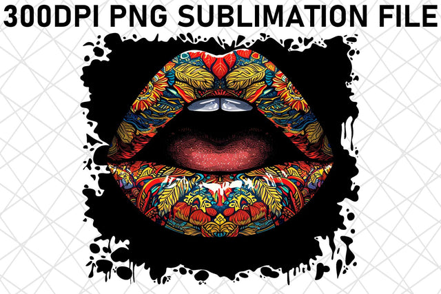 Lip Artistry Marvel - Sublimation Wonders Sublimation afrosvg 