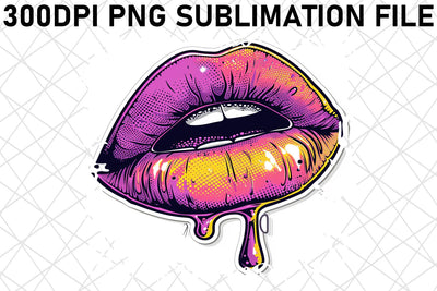 Lip Love Sublimation Bundle - Ultimate Makeup Print Sublimation afrosvg 