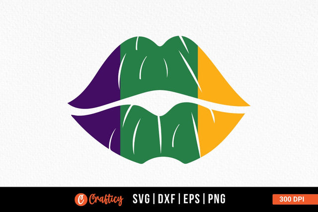 Lips mardi gras SVG Design SVG Designangry 