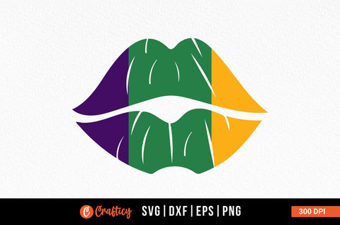 Lips mardi gras SVG Design SVG Designangry 