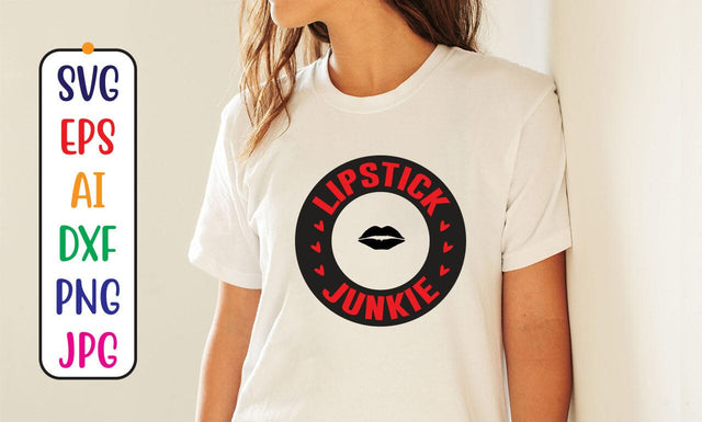 Lipstick Junkie SVG Syaman 
