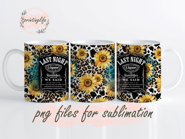 Liquor Talk Watercolor Designs, sunflower mug Wrap, Sunflower 20 Oz Tumbler Wrap, Sunflower Tumbler Wrap Sublimation PrintingLife 