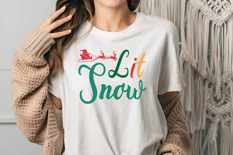 lit snow SVG Angelina750 