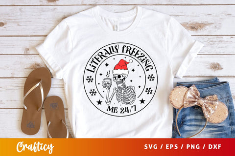 Literally freezing me 247 Svg Design SVG Designangry 