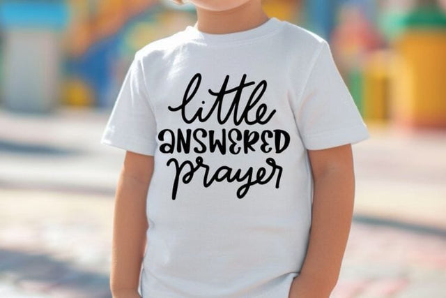 Little Answered Prayer SVG | Kids Design SVG Cut File SVG dapiyupi store 