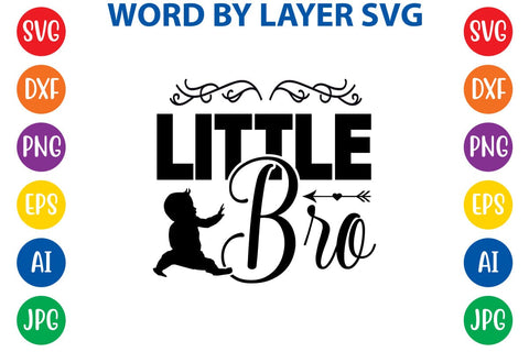 Little Bro SVG DESIGN SVG Rafiqul20606 