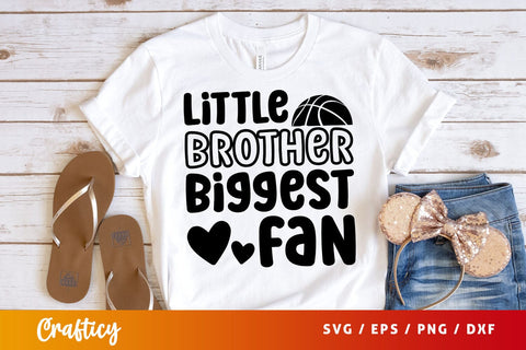 Little brother biggest fan Svg Design SVG Designangry 