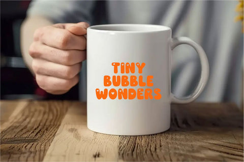 Little Bubble - Cute Bubble Font Font Masyafi Studio 