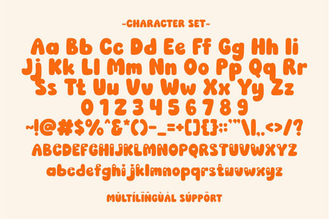 Little Bubble - Cute Bubble Font Font Masyafi Studio 