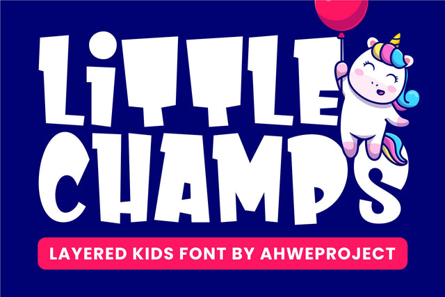Little Champs Font ahweproject 