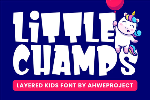 Little Champs Font ahweproject 