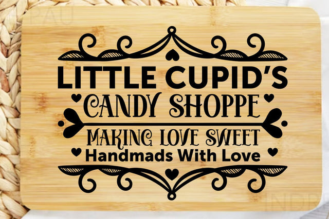 little cupids candy shoppe making love sweet handmads with love SVG Angelina750 