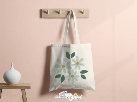 Little Daisies Floral SVG Cut File SVG Aja Nicole Designs 