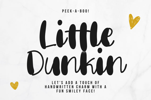 Little Dunkin Font gatype 