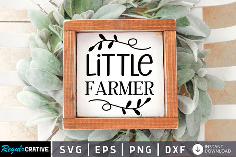 Little farmer SVG design SVG Regulrcrative 