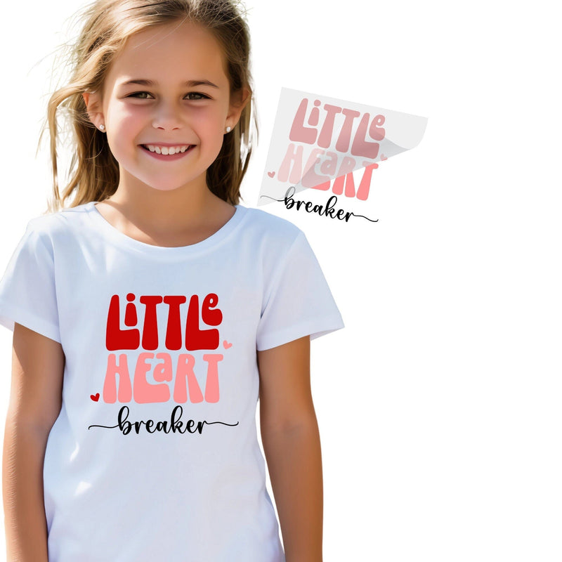 Little Heart Breaker DTF Transfer Physical So Fontsy T-Shirt Iron-On Transfer Shop 4"x4" 