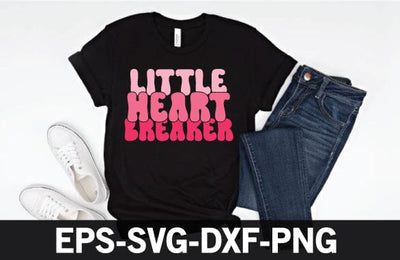 Little heart breaker retro svg design SVG sk.swapon Roy 