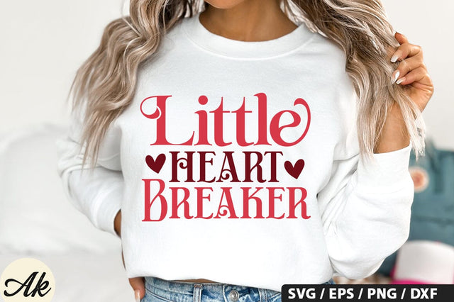 Little heart breaker SVG Design SVG akazaddesign 