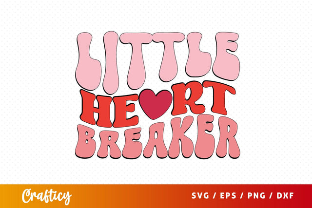 Little Heart breaker SVG Design SVG Designangry 