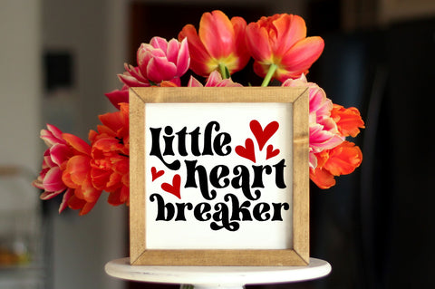 Little heart breaker SVG design SVG Regulrcrative 