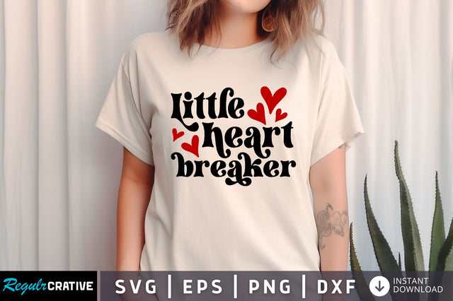Little heart breaker SVG design SVG Regulrcrative 