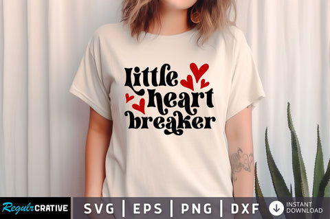 Little heart breaker SVG design SVG Regulrcrative 