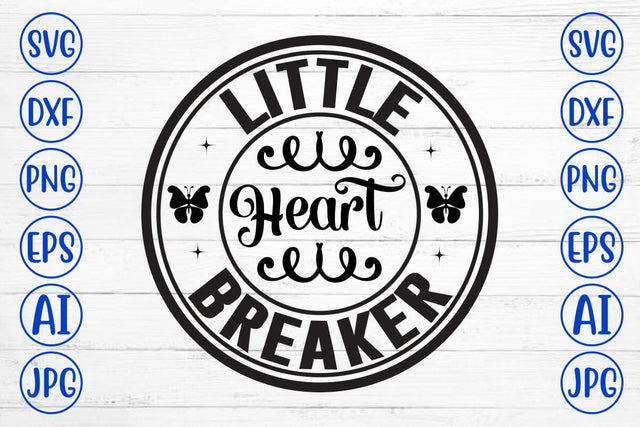 Little Heart Breaker SVG SVG Syaman 