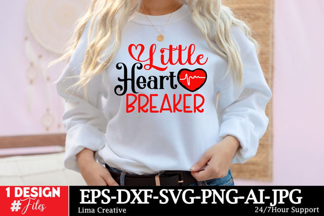 Little Heart BreakerSVG Cut File,Valentine's Day Sublimation,Valentine's Day T-shirt DEsign,Happy Valentine's Day, VAlentine's Day SVG BUndle ,Valentine's Day Sublimation Bundle, SVG Insomnia Std 