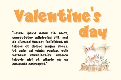 Little Heart – Cute Valentine Display Font Font AnningArts Design 