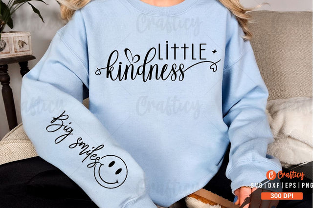 Little kindness Sleeve SVG Design SVG Designangry 