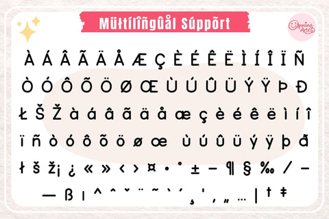 Little Learning Font – Cute School Cricut Font | Outline & Regular Font AnningArts Design 