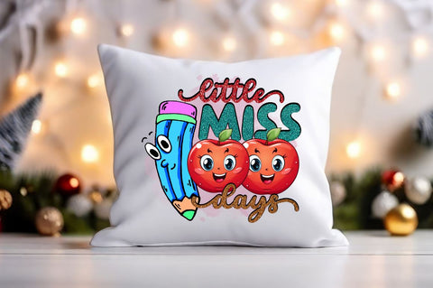 Little miss 100 days PNG Design Sublimation Designangry 