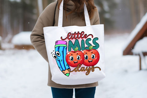 Little miss 100 days PNG Design Sublimation Designangry 