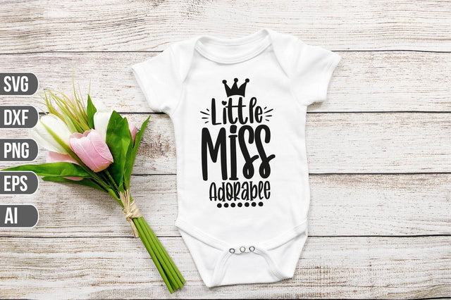 Little Miss Adorable svg SVG shah alam 