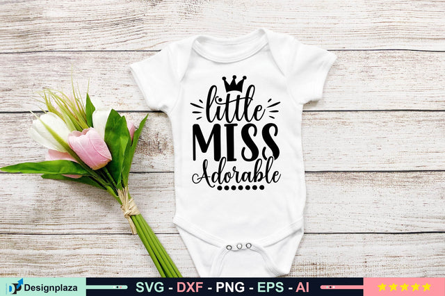 Little Miss Adorable svg SVG shah alam 