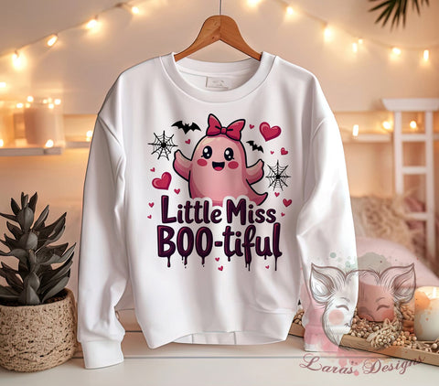 Little Miss Bootiful Graphic, Cute Girl PNG, Sublimation Download, Fun Kid's Design, Girl Power Art, Digital Print File, Playful Sublimation Design, Adorable Girl Clipart Sublimation Lara' s Designs 